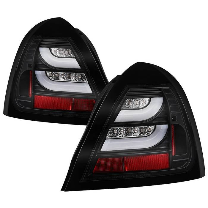 Spyder Pontiac 04-08 Grand Prix LED bar tail Lights black