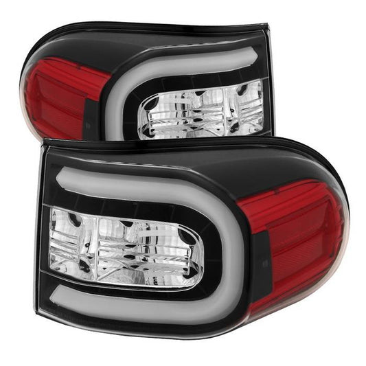 Spyder Toyota 07-13 FJ Cruiser LED bar tail lights black