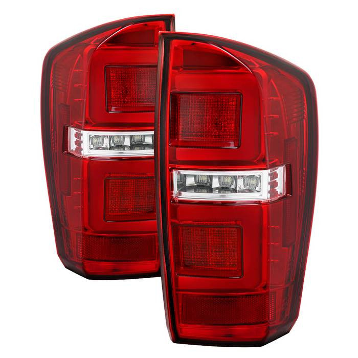 Spyder Toyota 16-19 Tacoma LED tail lights red