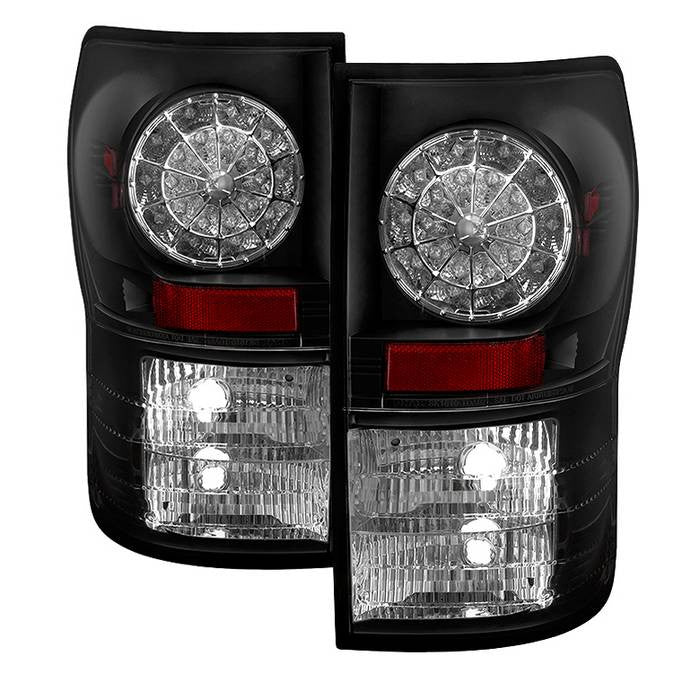 Spyder Toyota 07-13 Tundra LED tail lights black