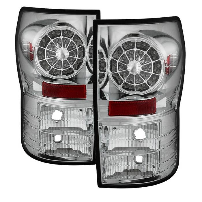 Spyder Toyota 07-13 Tundra LED tail lights chrome