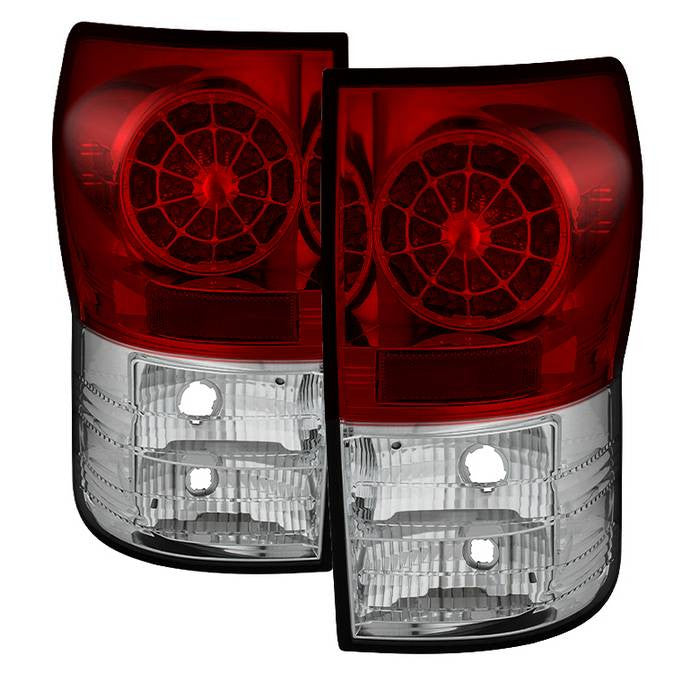 Spyder Toyota 07-13 Tundra LED tail lights red