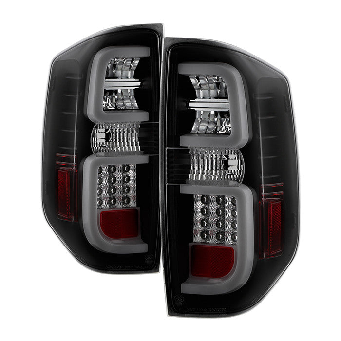 Spyder Toyota 14-19 Tundra LED bar tail lights smoke