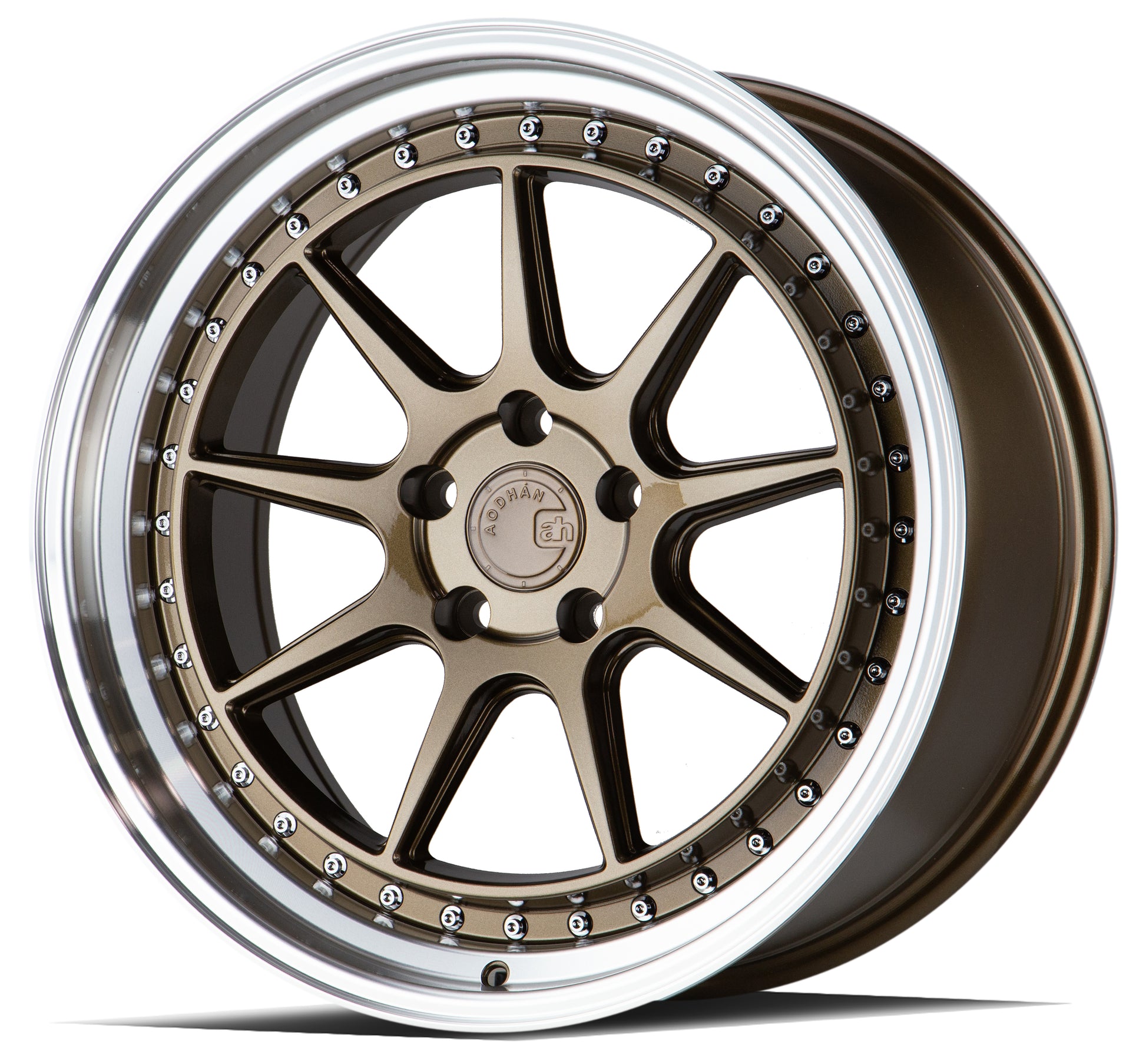 Aodhan DS-X 19x8.5 Bronze lightweight semi-forged wheel rim