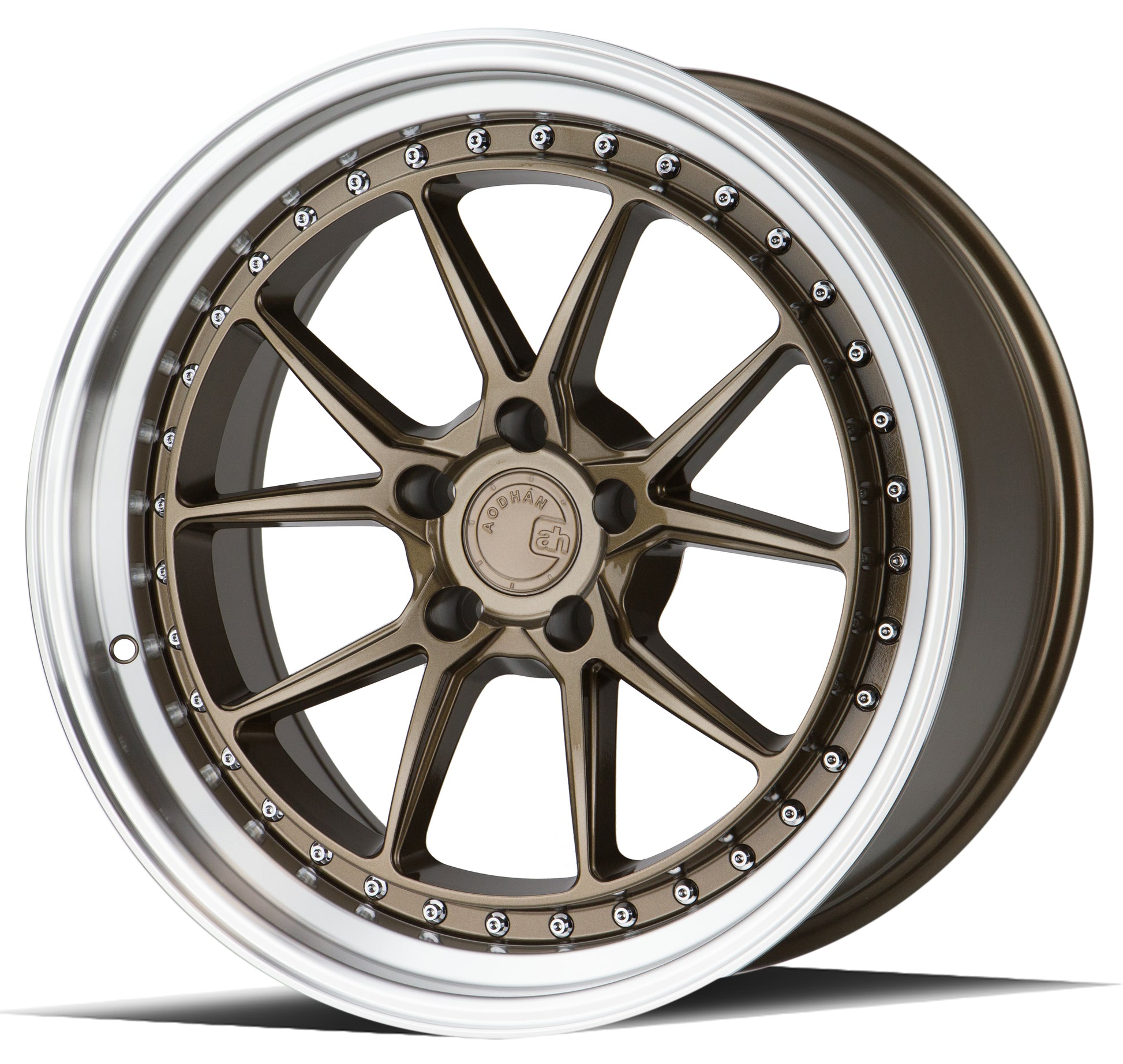 Aodhan DS08 19x9.5 rim light-weight bronze 5x120 wheel ET35 Hellaflushed