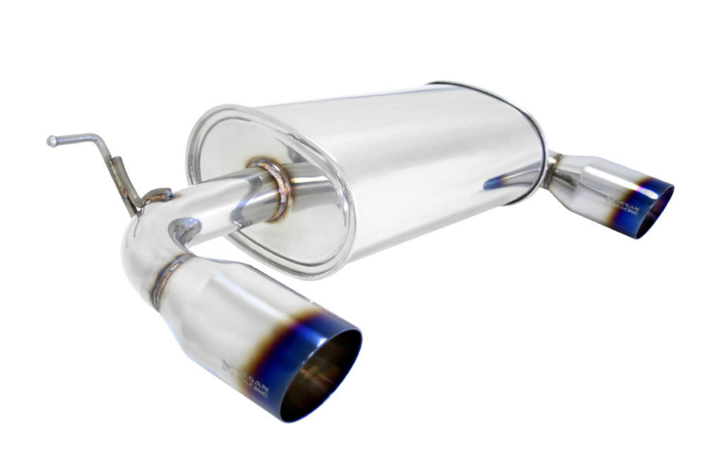 BMW 2012+ F30 335i 4dr Dual Burnt Tips Axle Back Exhaust