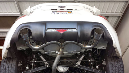 BRZ racing super light weight exhaust