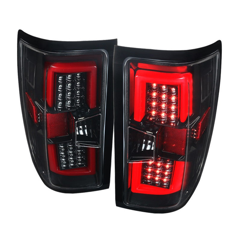 Spec-D 14-17 Chevrolet Silverado Led Tail Lights (LT-SIV14BKLED-TM)