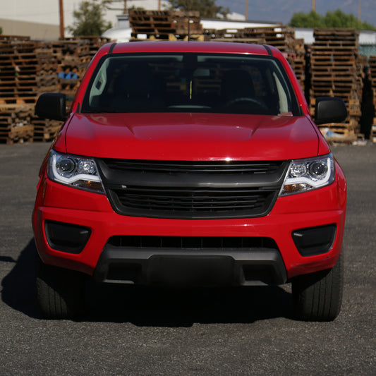 2015-2020 Chevy Colorado LED Bar Projector Spec-D Headlights Chrome