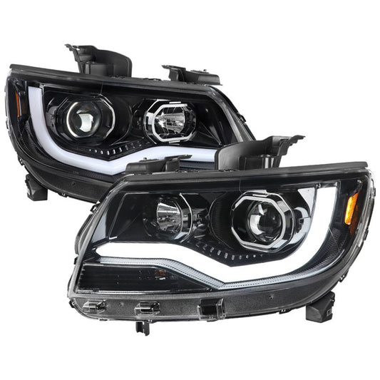 Spec-D 15-20 Chevy Colorado Projector Headlights Black