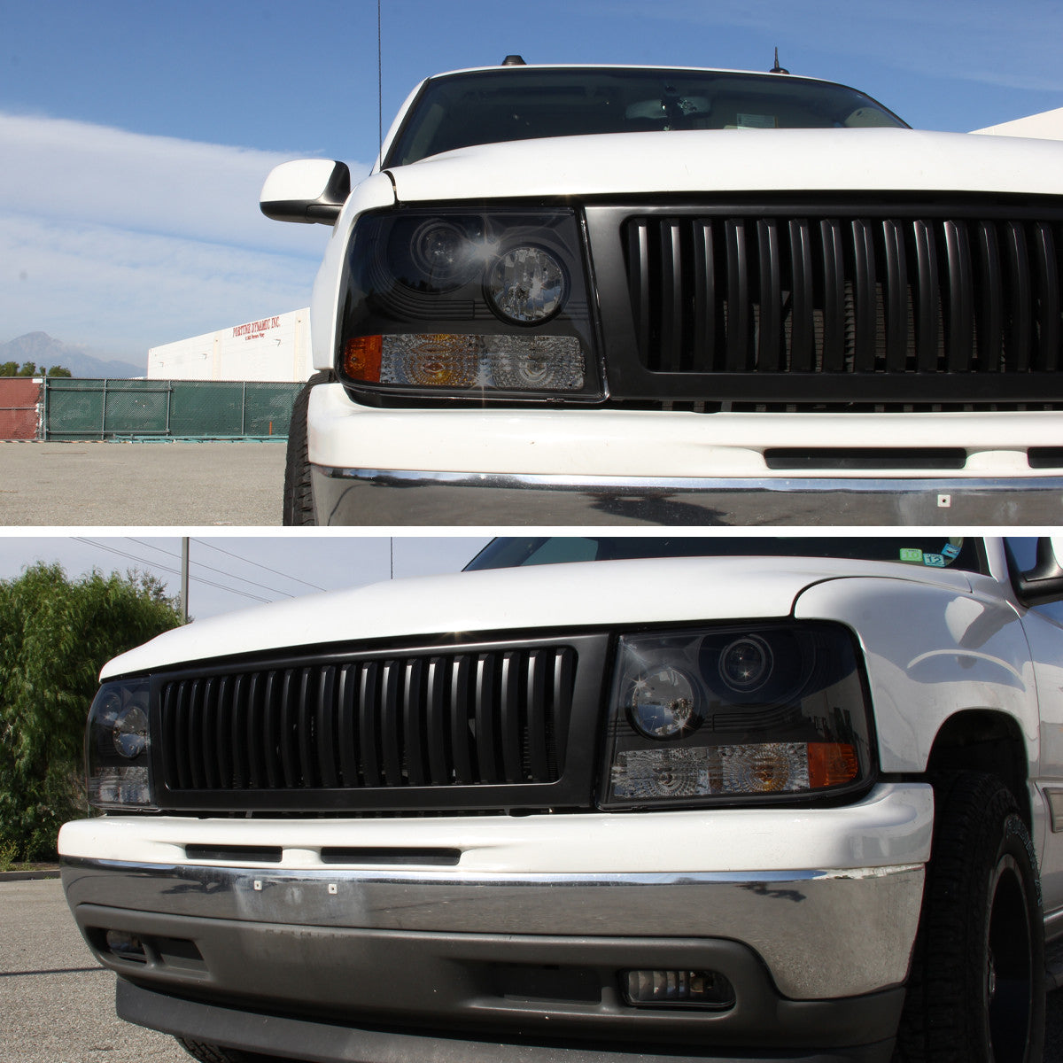 Projector Headlights Installed Chevrolet Silverado