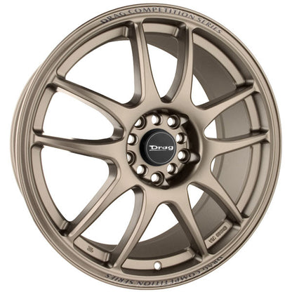 Drag Wheels Dr-31 16X7 4X100 4X114.3 Rally Bronze Full Rims