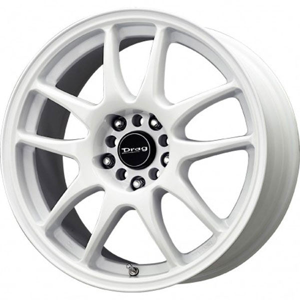 Drag Wheels Dr-31 17X8 5X100 5X114.3 Et35 White Full Rims