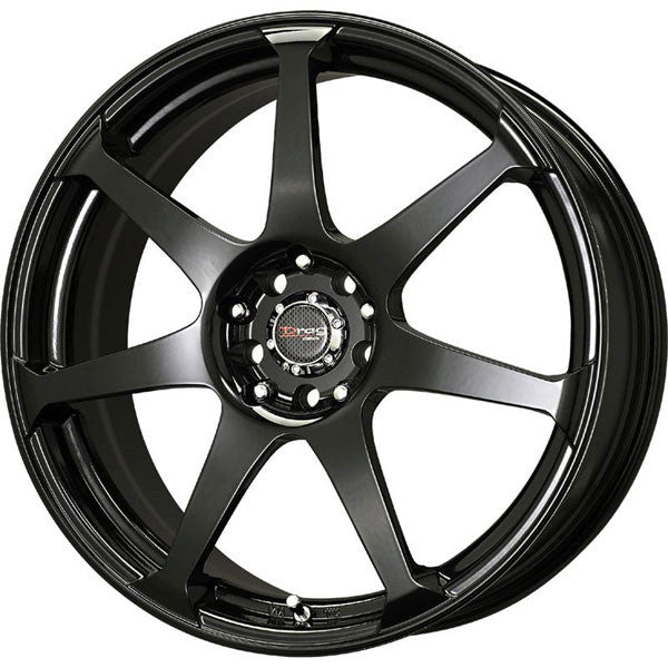 Drag Wheels Dr-33 17X7.5 5X108 5X115 Gloss Black Full Rims