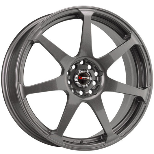 Drag Wheels Dr-33 17X7.5 5X100 5X114.3 Gun Metal Full Rims