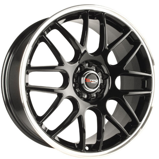 Drag Wheels Dr-34 16X7 5X100 5X114.3 Et47 Gloss Black Rims