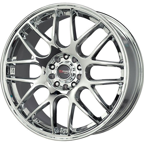 Drag DR-34 Wheels 17x7.5 5x100 5x114.3 chrome Rims – SEmotors.com