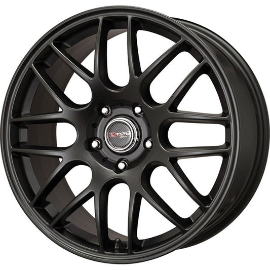 Drag Wheels Dr-37 18X8 5X112 +35 Offset Matte Black Mesh Rims