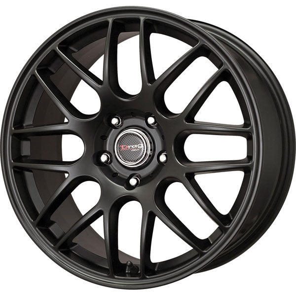 Drag Wheels Dr-37 19X8 5X112 Matte Black Rims