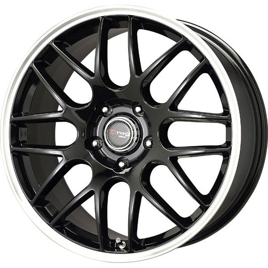 Drag Wheels Dr-37 18X8.5 5X112 Et37 Cb66.56 Gloss Black Rims