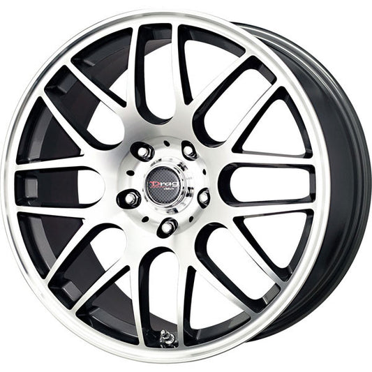 Drag Wheels Dr-37 17X7.5 5X120 Bmw Gun Metal Mach Face Mesh Rims