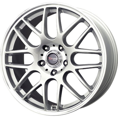 Drag Wheels Dr-37 16X7 4X100 Et25 Cb57.1 Silver Rims