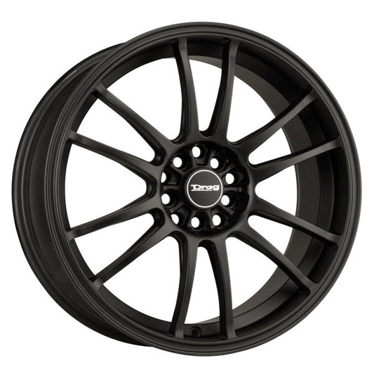 Drag Wheels Dr-38 17X8 5X100 5X114.3 Et47 Flat Black Full Rims