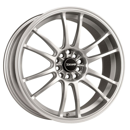 Drag Wheels Dr-38 18X8 5X100 5X114.3 Et47 Silver Full Rims