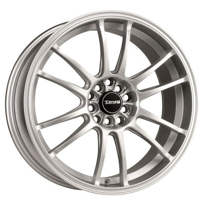 Drag Wheels Dr-38 17X8 5X100 5X114.3 Et35 Silver Full Rims