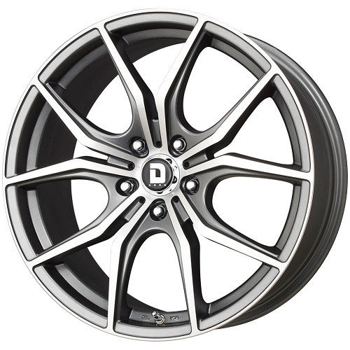 Drag Wheels Dr-67 18X8 5X114.3 Mach Gunmetal Et35 Rims