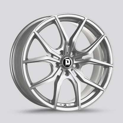 Drag Wheels Dr-67 18X8 5X108 Platinum Silver Et40 Rims