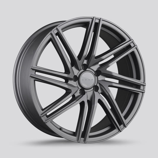 Drag Wheels Dr-70 18x8 5x120 ET40 CB72.56 Charcoal Gray 7-Spoke Rims