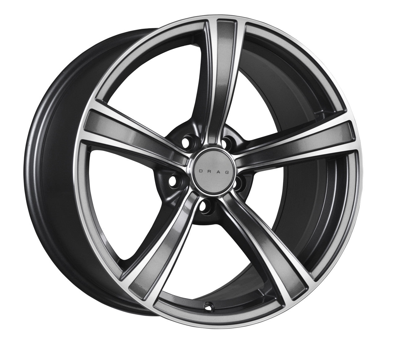 Drag DR-72 Wheels 18x9.5 5x112 Gunmetal Machined Face Rims DR721895214566GMM