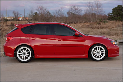 Displayed on Drag Dr-31 Wheels 17x8 5x100 5x114.3 ET47 White Rims