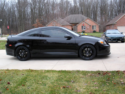 Showing the Drag Dr-35 Wheels 17x7.5 5x100 5x114.3 Matte Black Rims