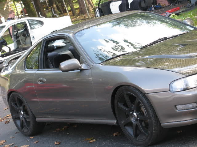 Dr-33 Honda Prelude Black Wheels