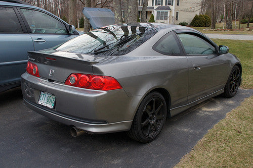 Dr-33 Acura RSX Black wheels installed