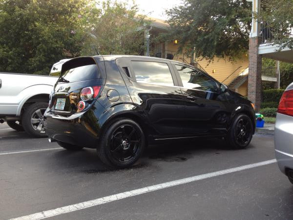 Displayed on Drag Dr-33 Wheels 16x7 5x105 5x110 Gloss Black Rims