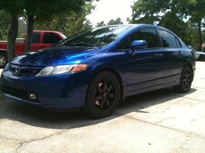 installed on Drag Dr-35 Wheels 18x7.5 5x100 5x114.3 Matte Black Rims