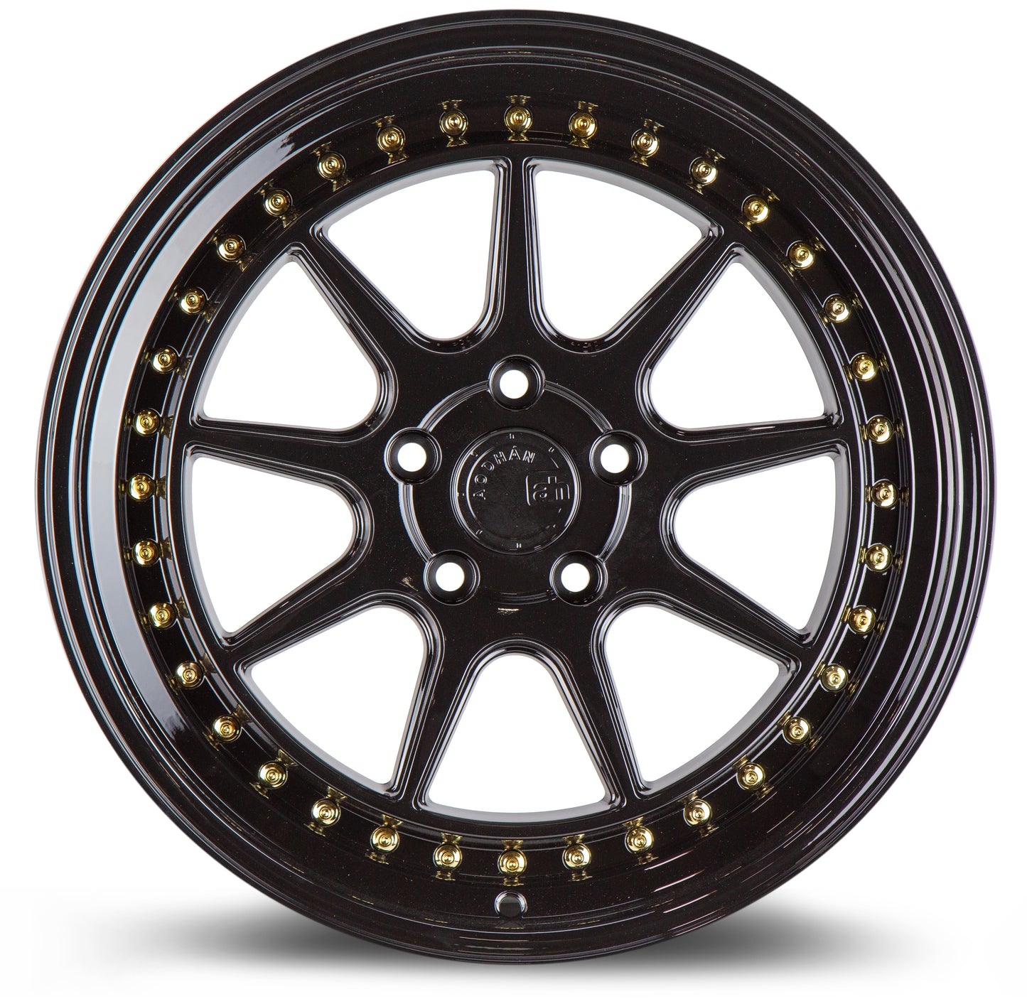 DS-X 18x9.5gloss black stance rim, semi-forged hellaflushed fitment
