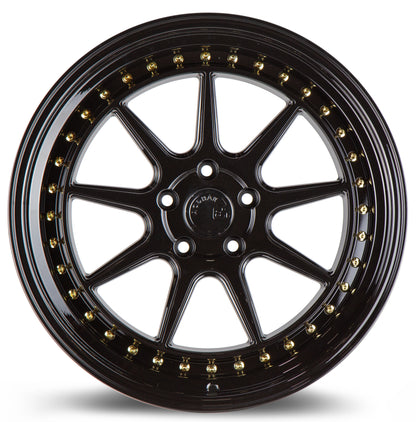 DS-X 19x11 gloss black rim, lightweight semi-forged stance fitment