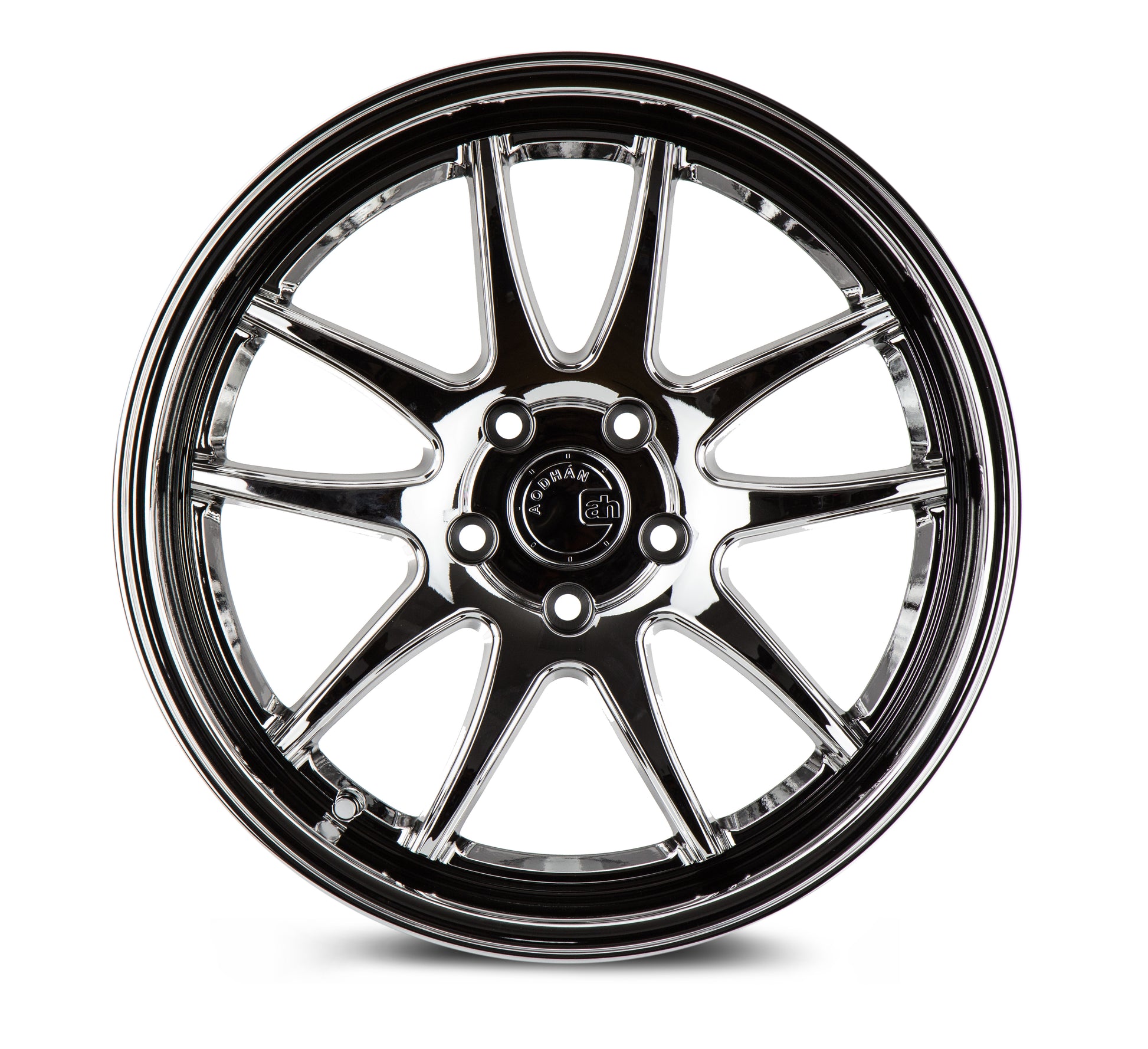 Aodhan DS02 18x10.5 Concave black 5x114.3 wheel ET22 stance