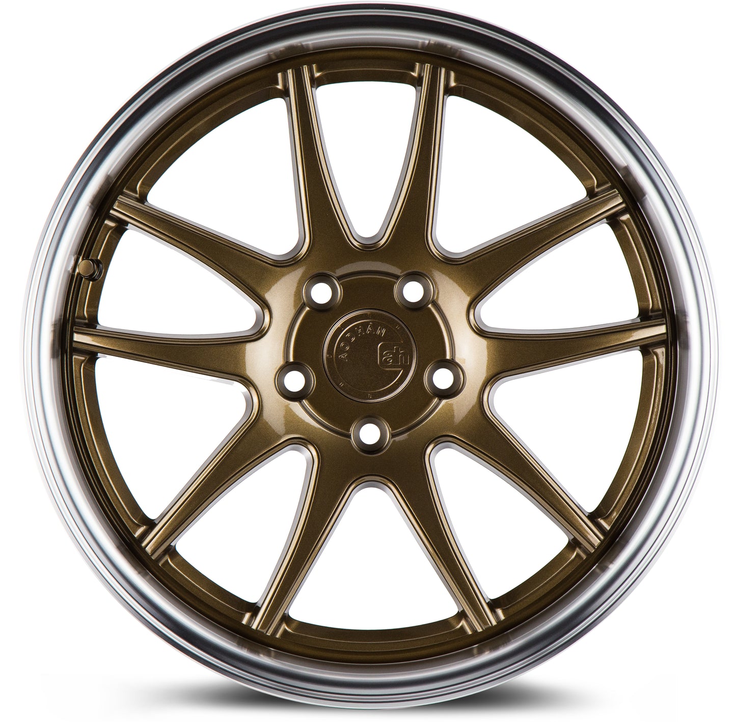 Aodhan DS02 18x8.5 Concave black 5x100 wheel ET35 stance