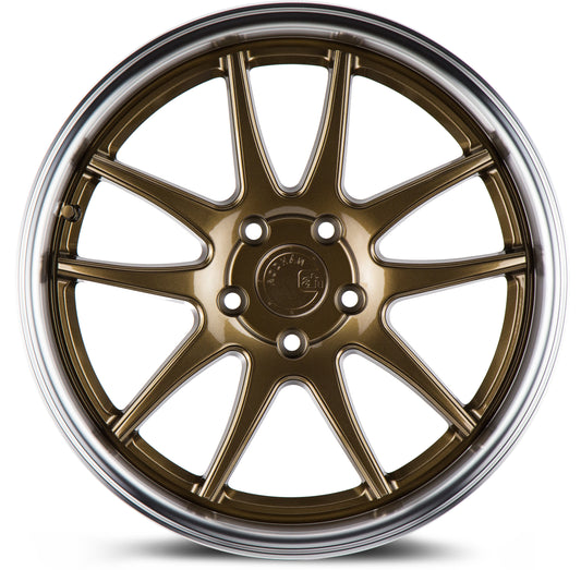 Aodhan DS02 18x8.5 Concave black 5x114.3 wheel ET35 stance