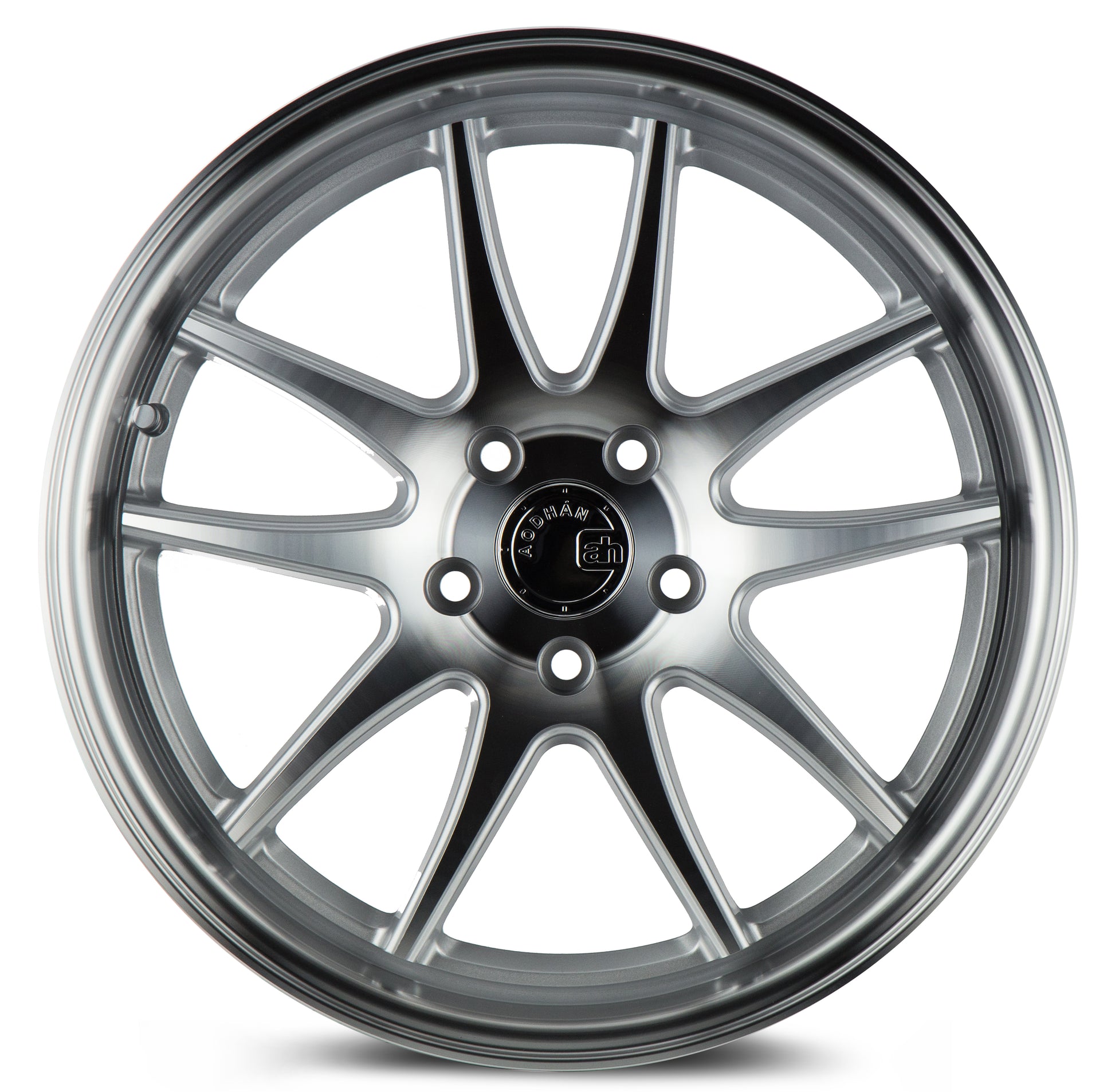 Aodhan DS02 18x9.5 Concave black 5x100 wheel ET35 stance