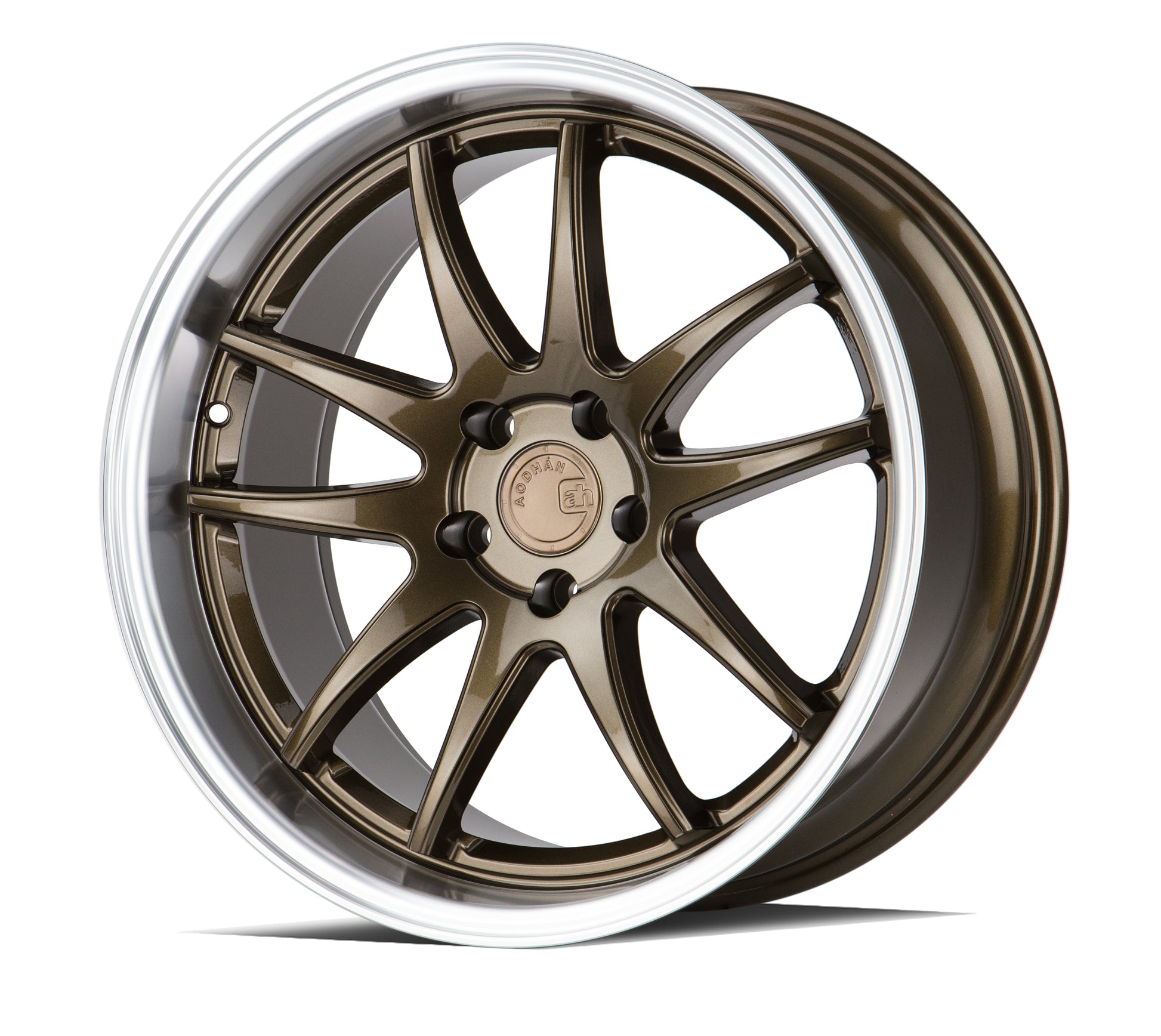 Aodhan DS02 18x9.5 rim Concave gold 5X4.5 wheel ET30 Hellaflushed