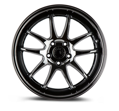 Aodhan DS02 18x9.5 5-Spoke bronze 5x114.3 wheel ET22 stance