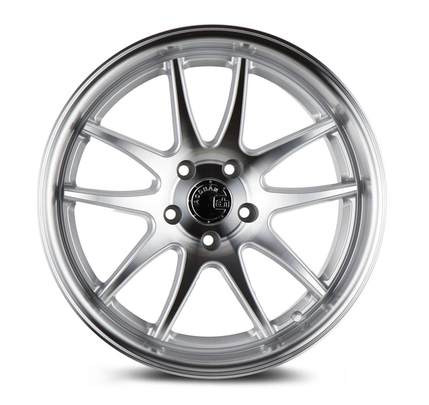 Aodhan DS02 18x9.5 Concave silver 5x100 wheel ET35 stance