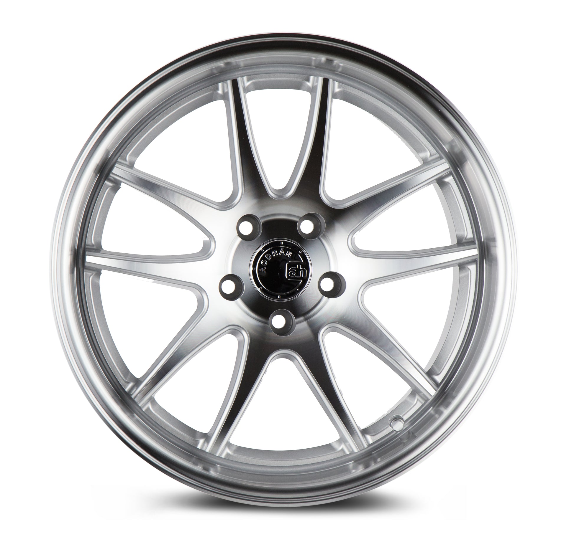Aodhan DS02 18x9.5 Concave silver 5x100 wheel ET35 stance