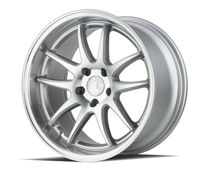 Aodhan DS02 18x9.5 rim Concave silver 5X4.5 wheel ET22 Hellaflushed